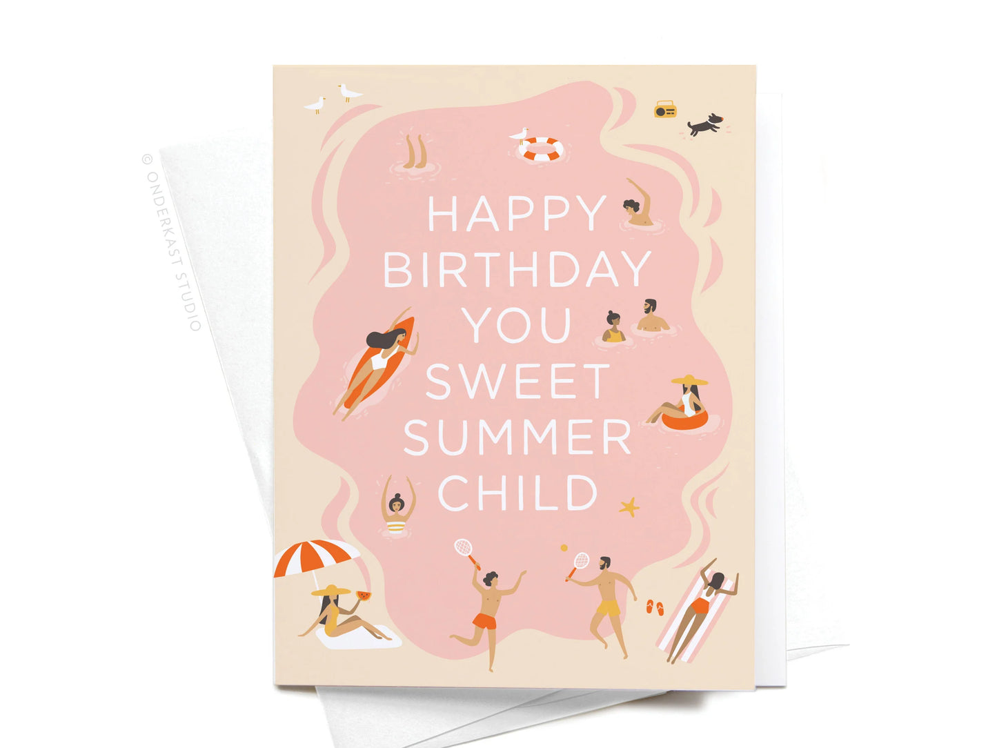 Happy Birthday You Sweet Summer Child Greeting Card