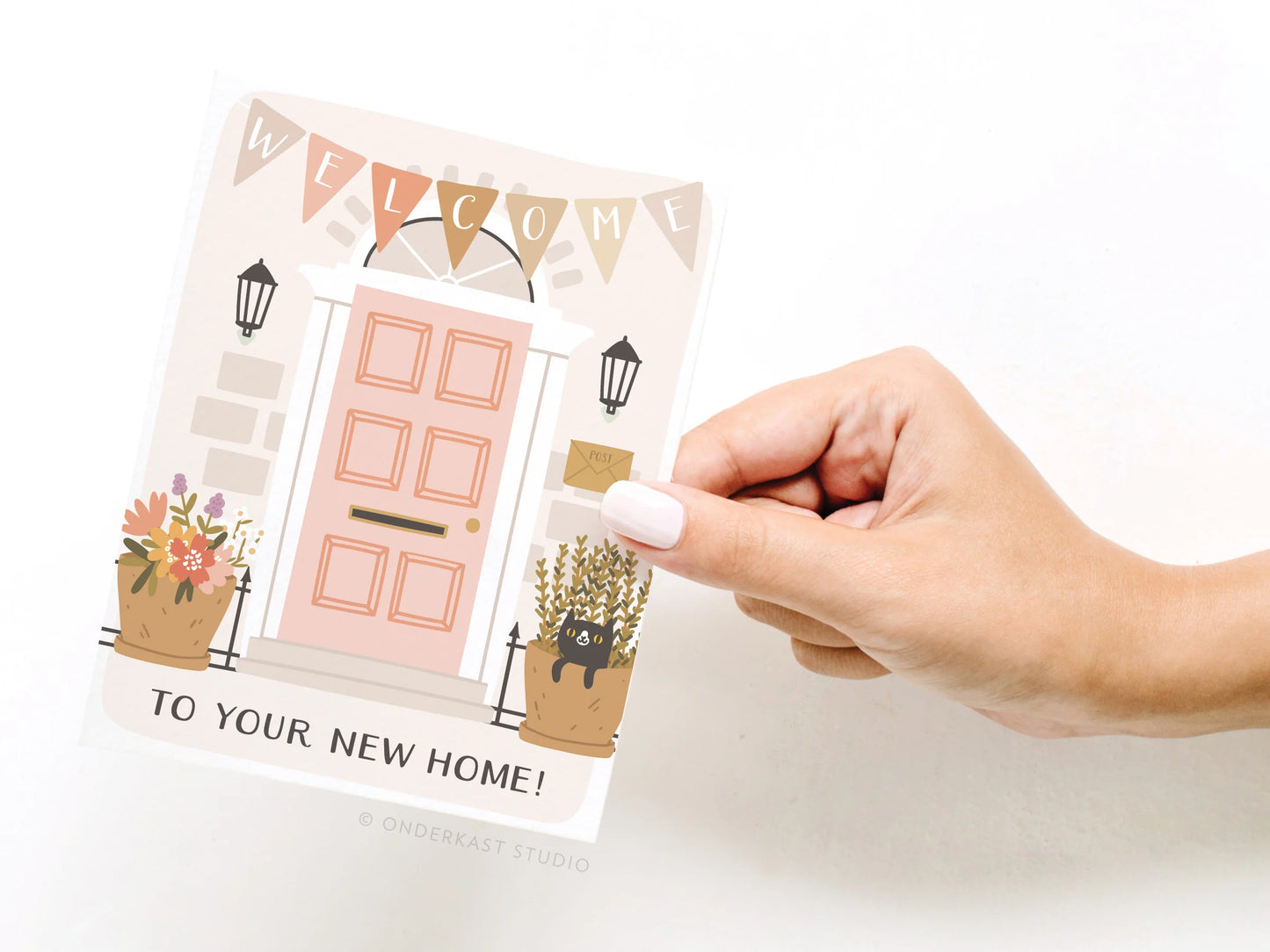 Welcome To Your New Home Greeting Card