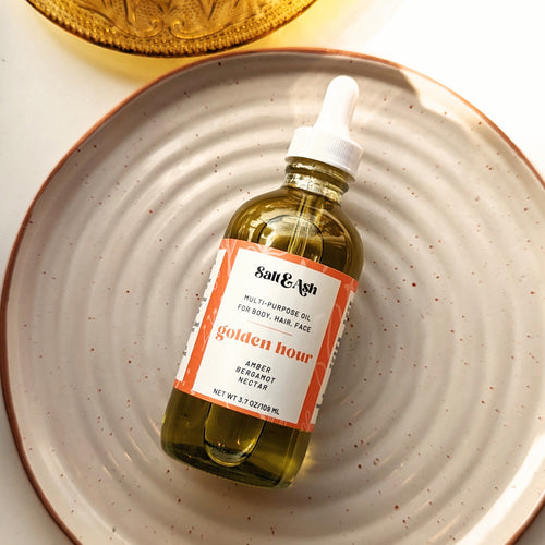 Golden Hour (formerly Bergamot Amber) Multi-Use Oil - For Body, Hair, and Face