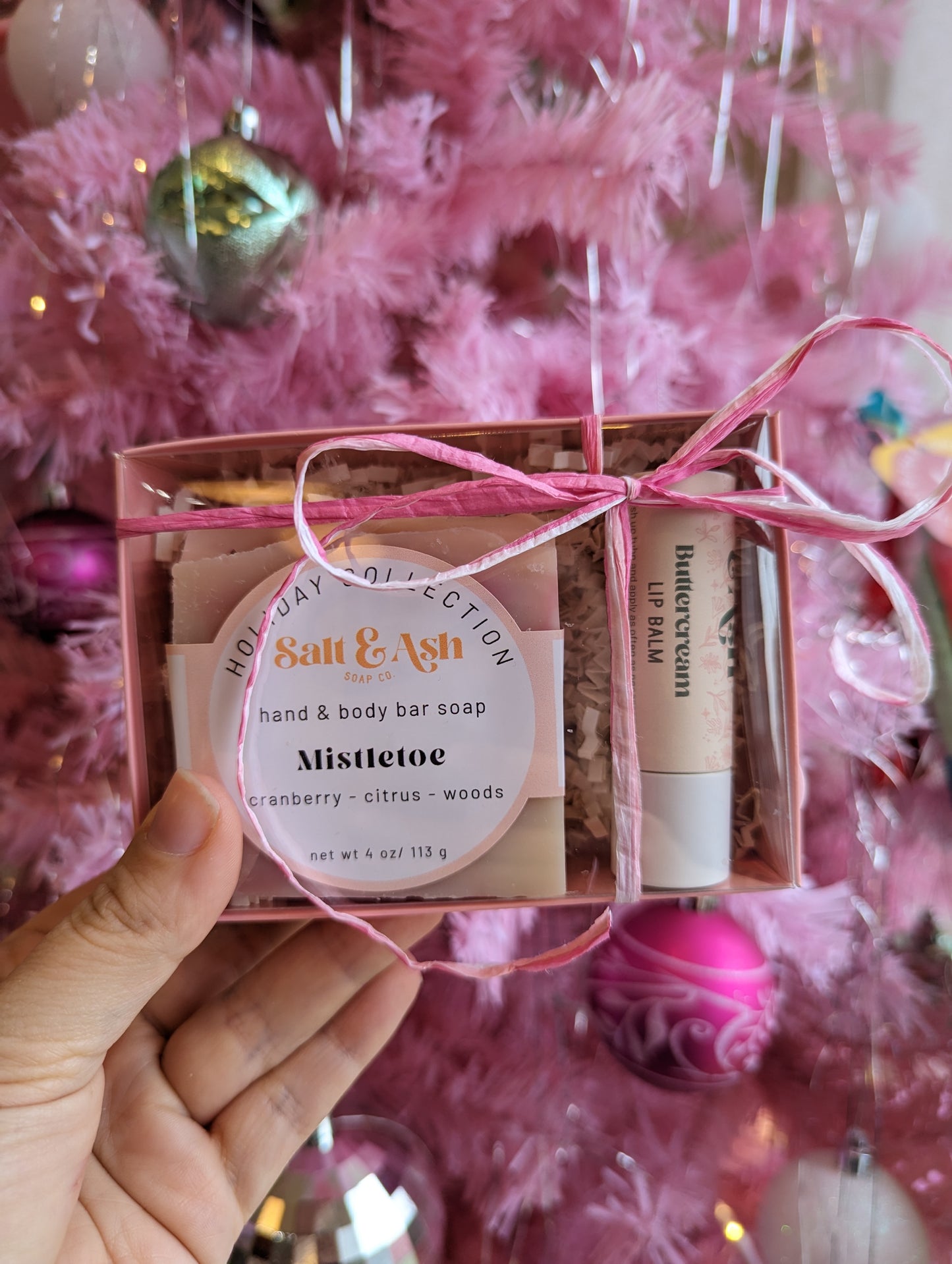 Holiday Soap + Lip Balm Gift Set