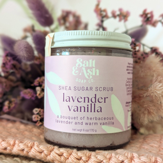 Lavender Vanilla Sugar Scrub