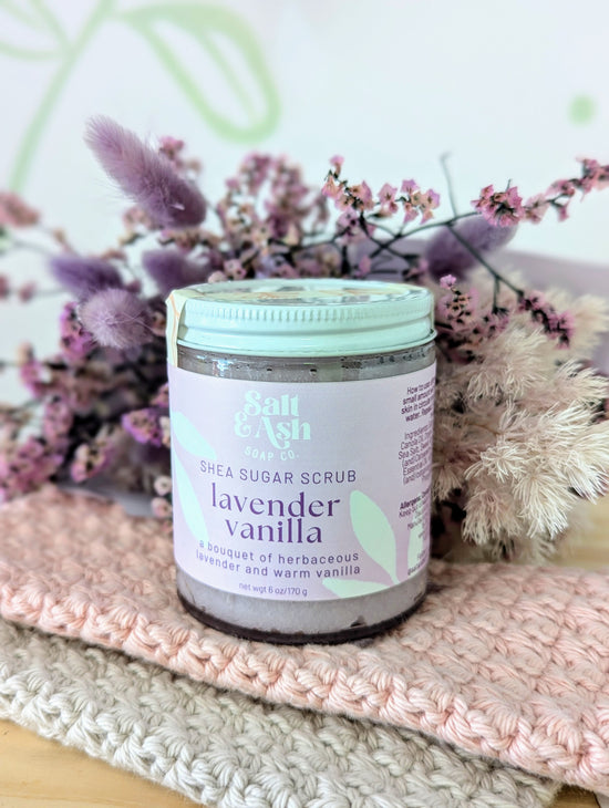 Lavender Vanilla Sugar Scrub