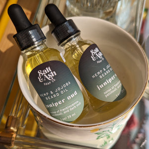 Juniper Oud Hemp & Jojoba Beard Oil