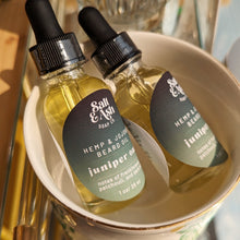 Load image into Gallery viewer, Juniper Oud Hemp &amp; Jojoba Beard Oil