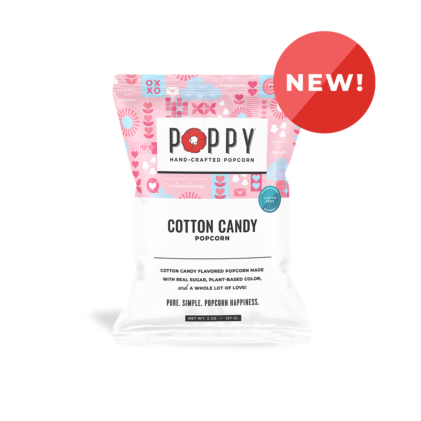 Snack Size Poppy Popcorn Bags - Various