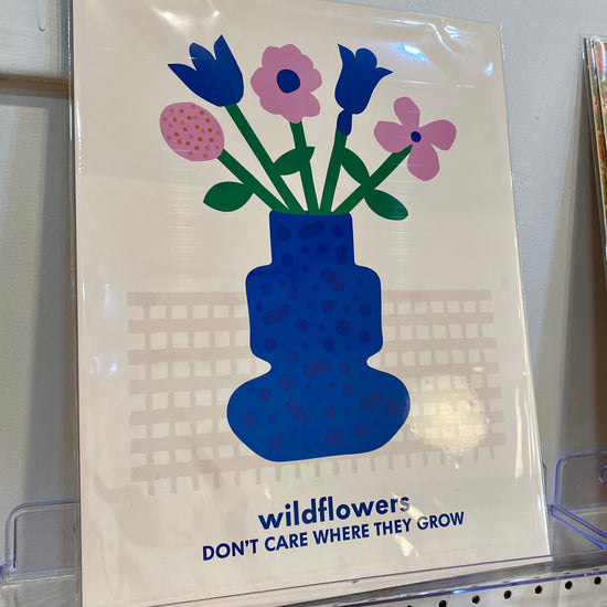 Wildflowers Dolly Quote - 11 x 14 Art Print