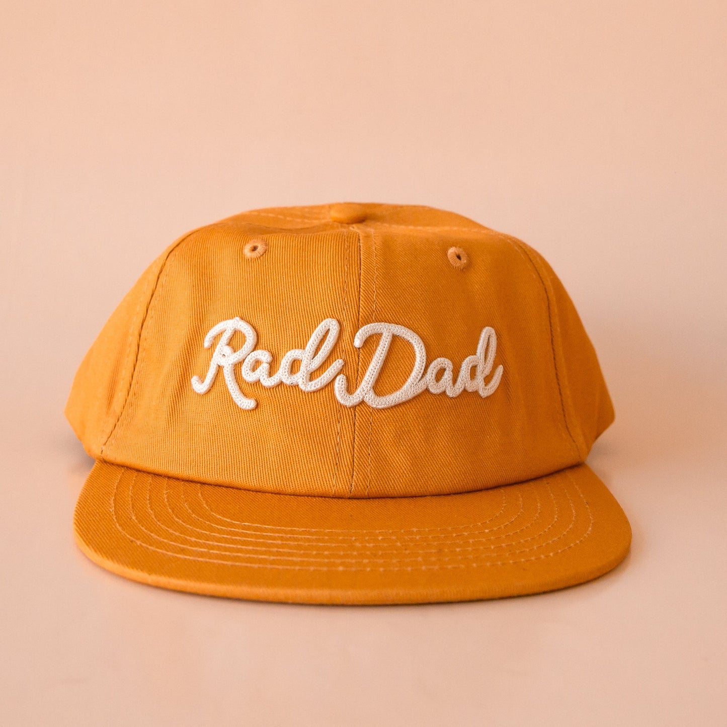 Rad Dad Embroidered Flat Brim Hat
