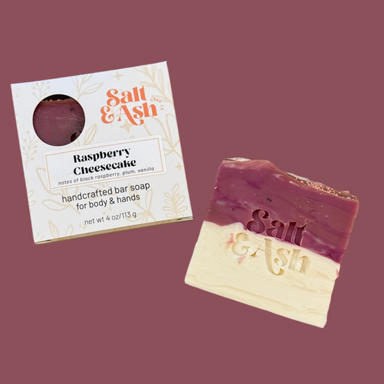 Raspberry Cheesecake Bar Soap