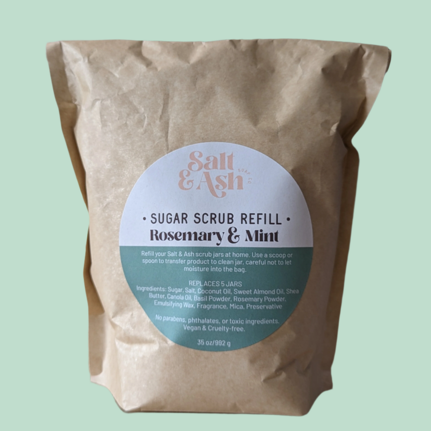 Refill Rosemary & Mint 35 oz. Body Scrub