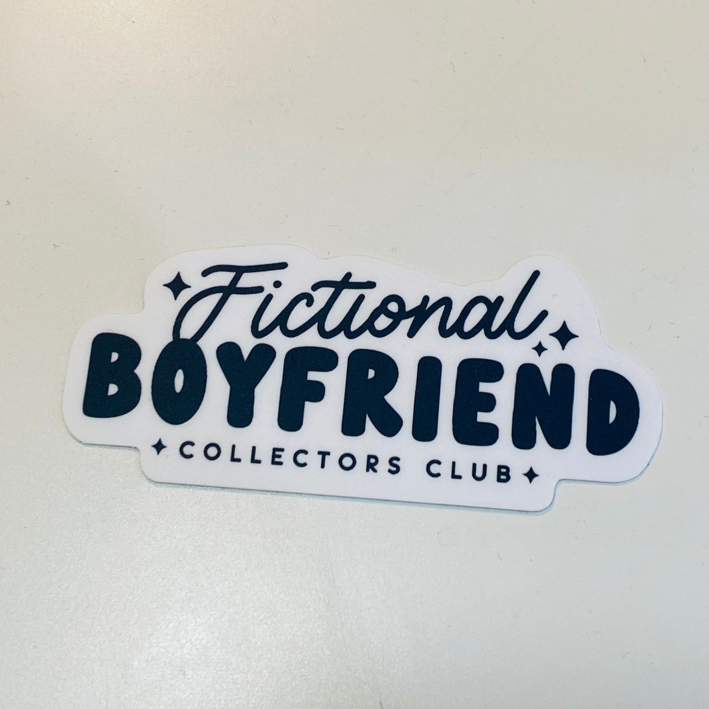 Fictional Boyfriend Collectors Club Vinyl Sticker