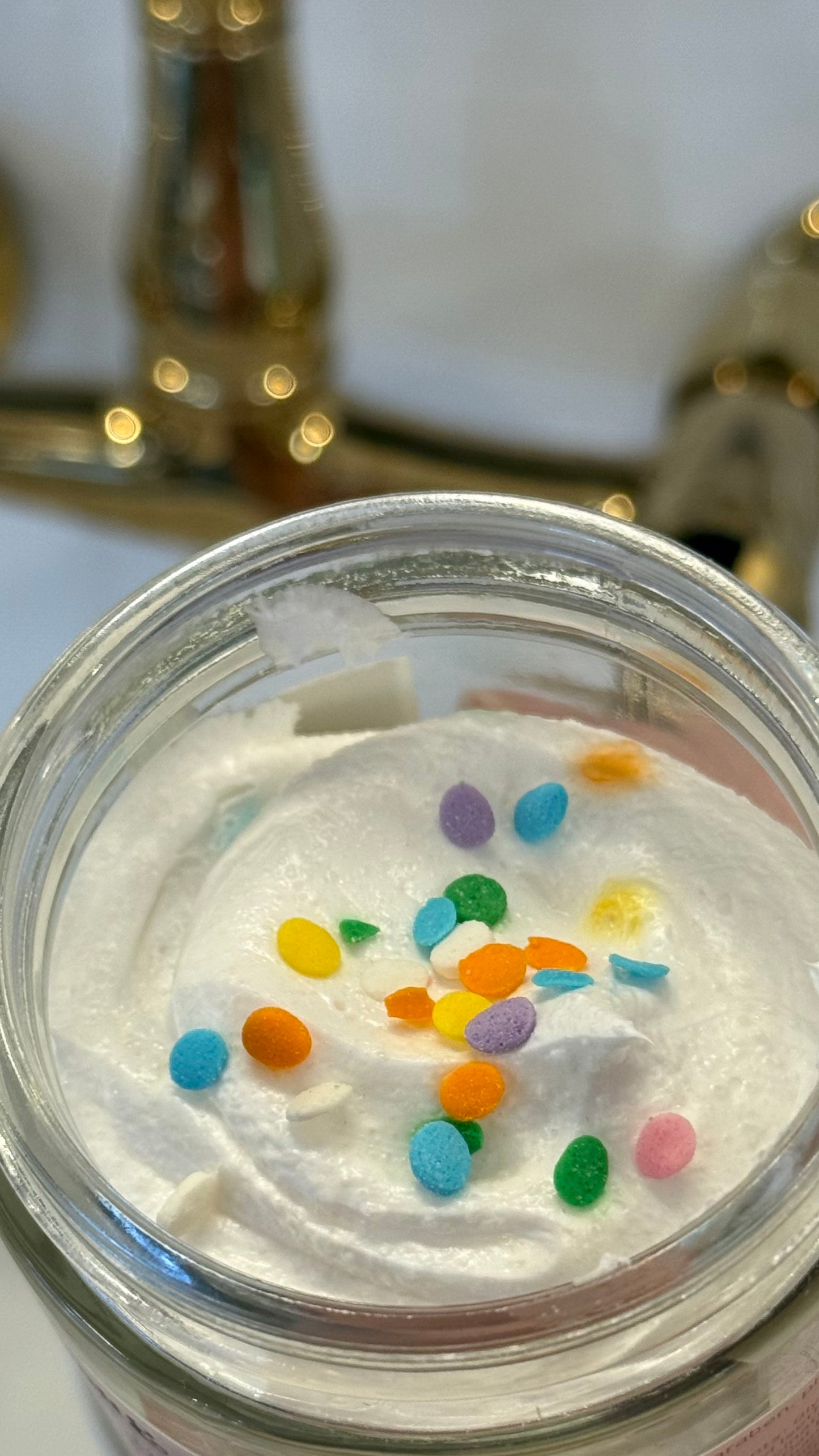 Birthday Cake Bath Frosting