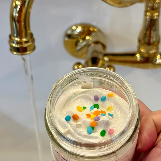 Birthday Cake Bath Frosting