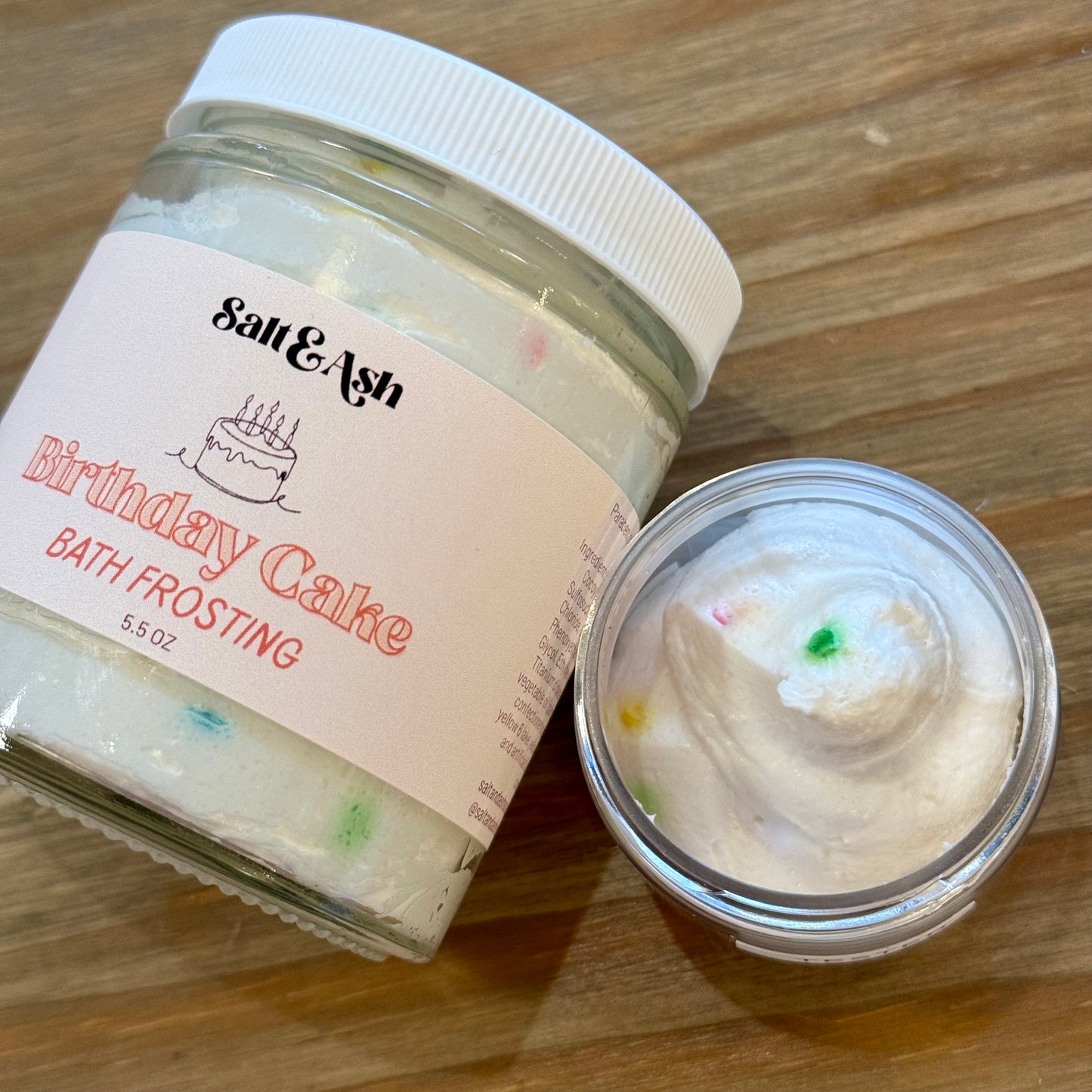 Birthday Cake Bath Frosting