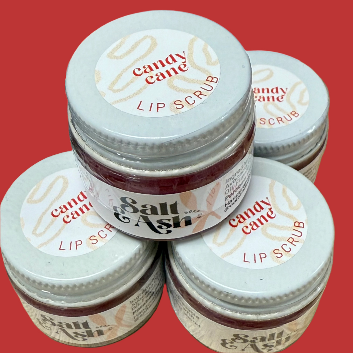 Candy Cane Lip Scrub