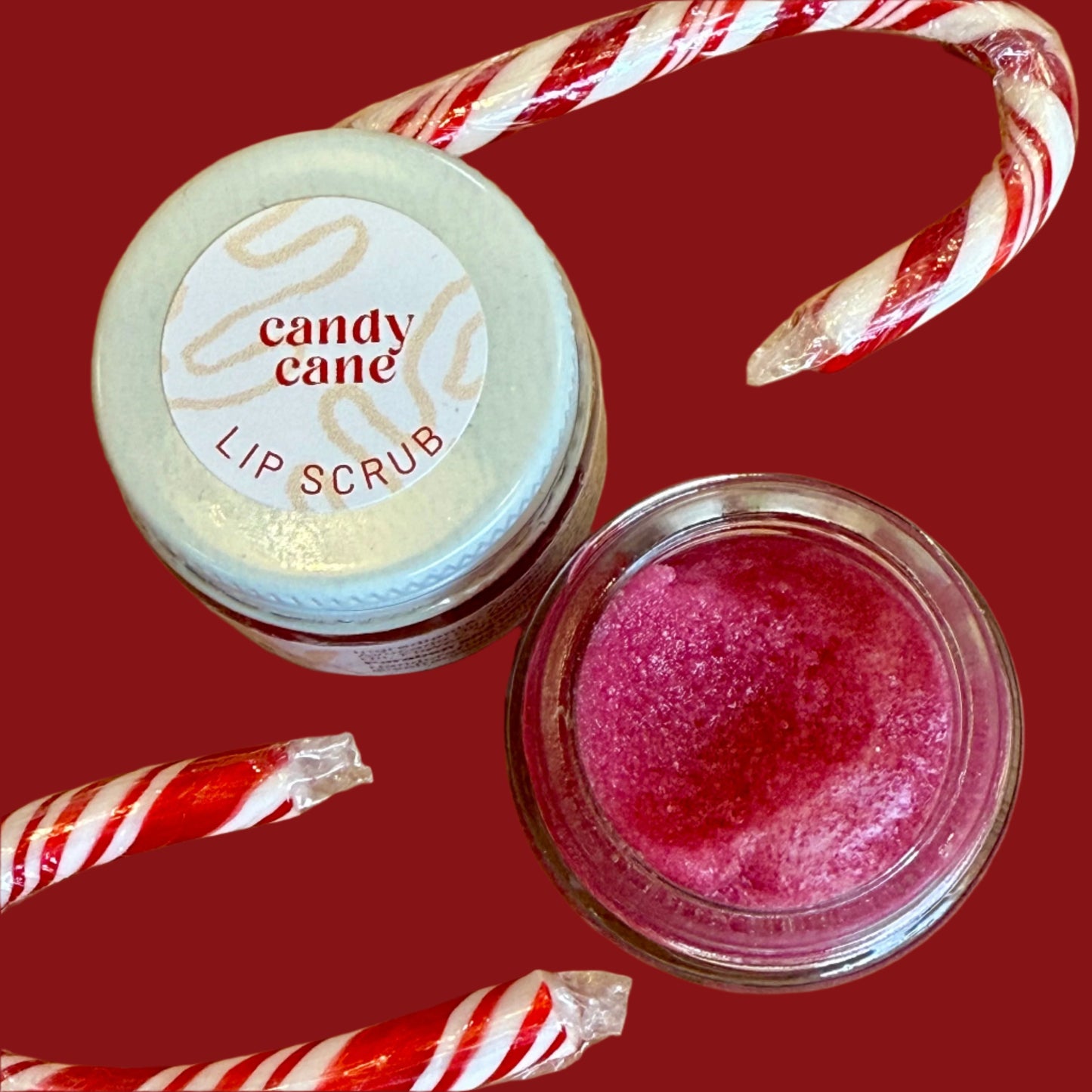 Candy Cane Lip Scrub