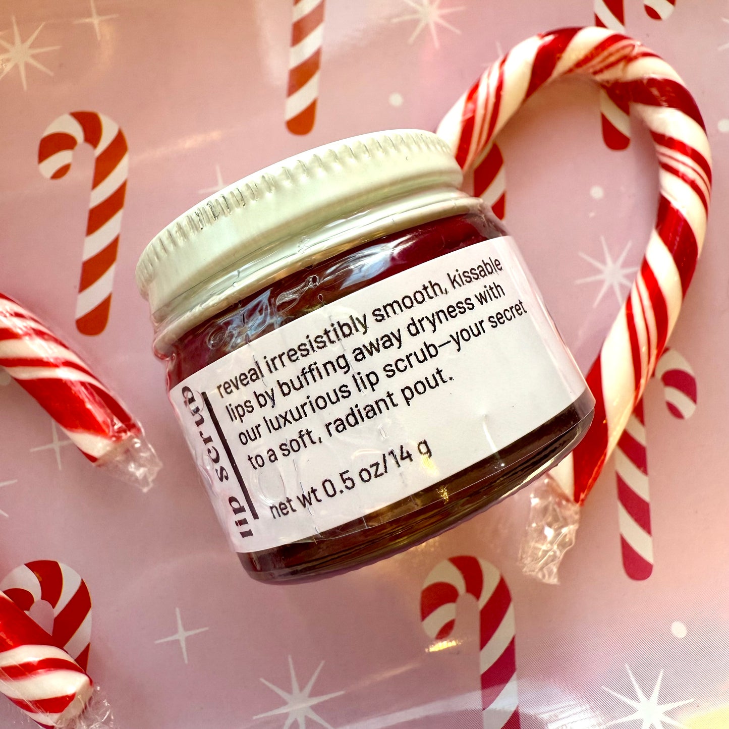 Candy Cane Lip Scrub