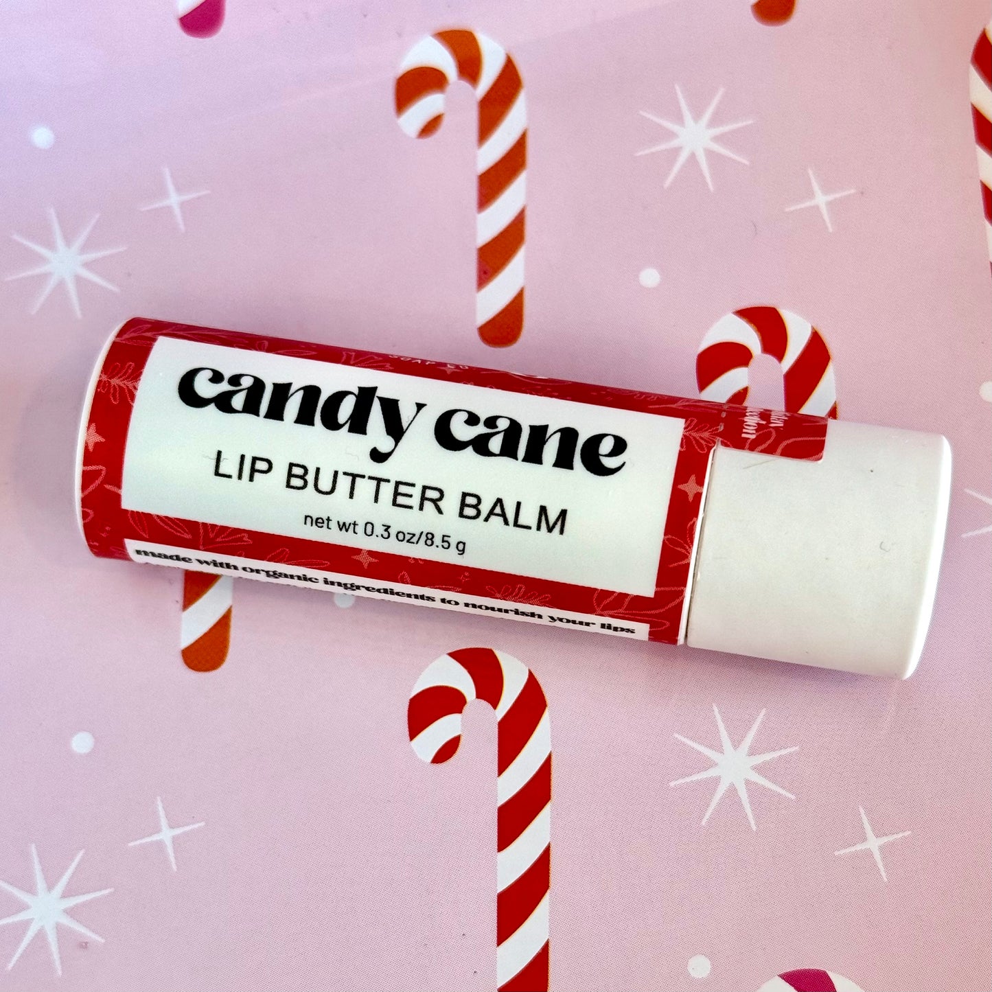 Candy Cane Lip Balm - Limited Edition