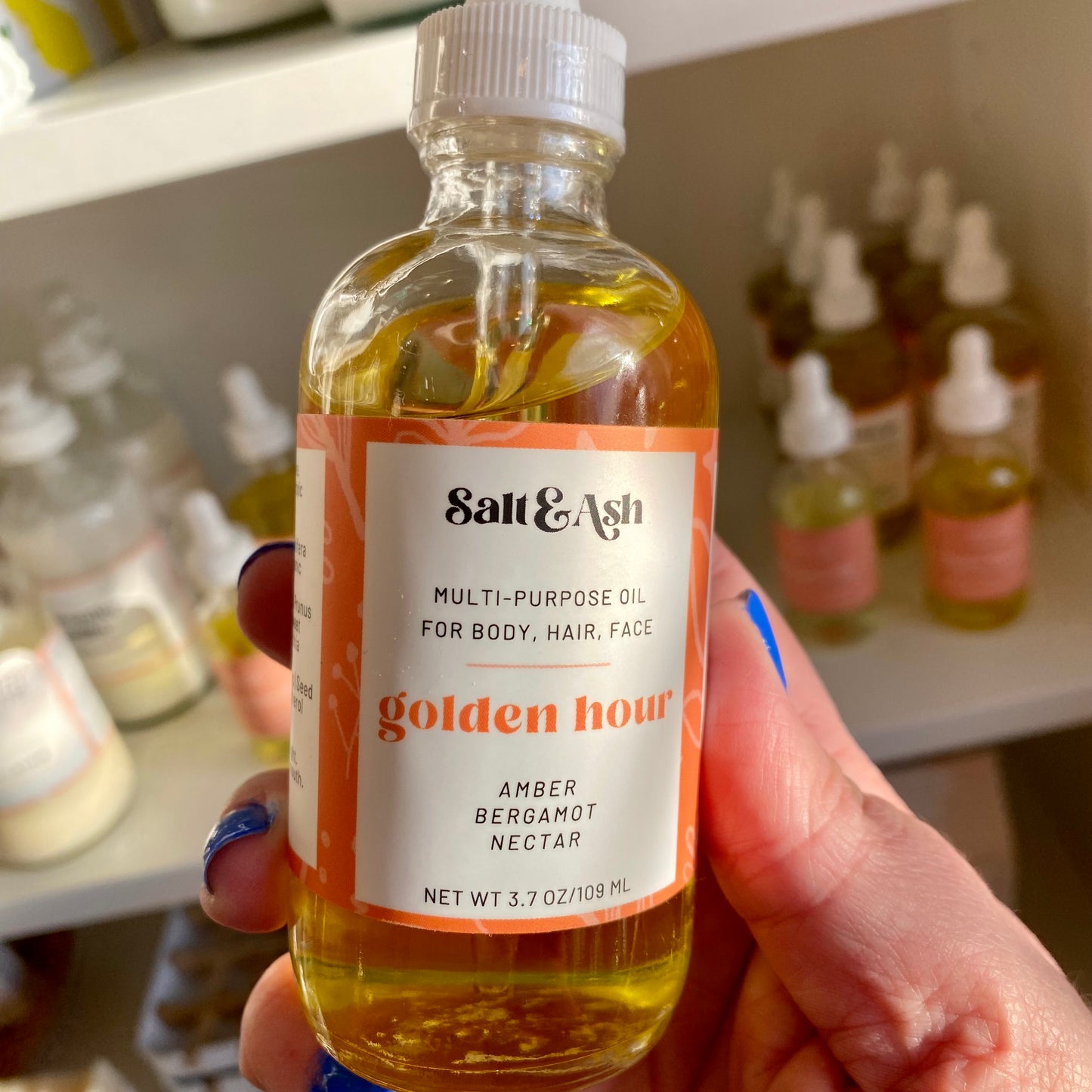 Golden Hour Multi-Use Oil: For Body, Hair, and Face