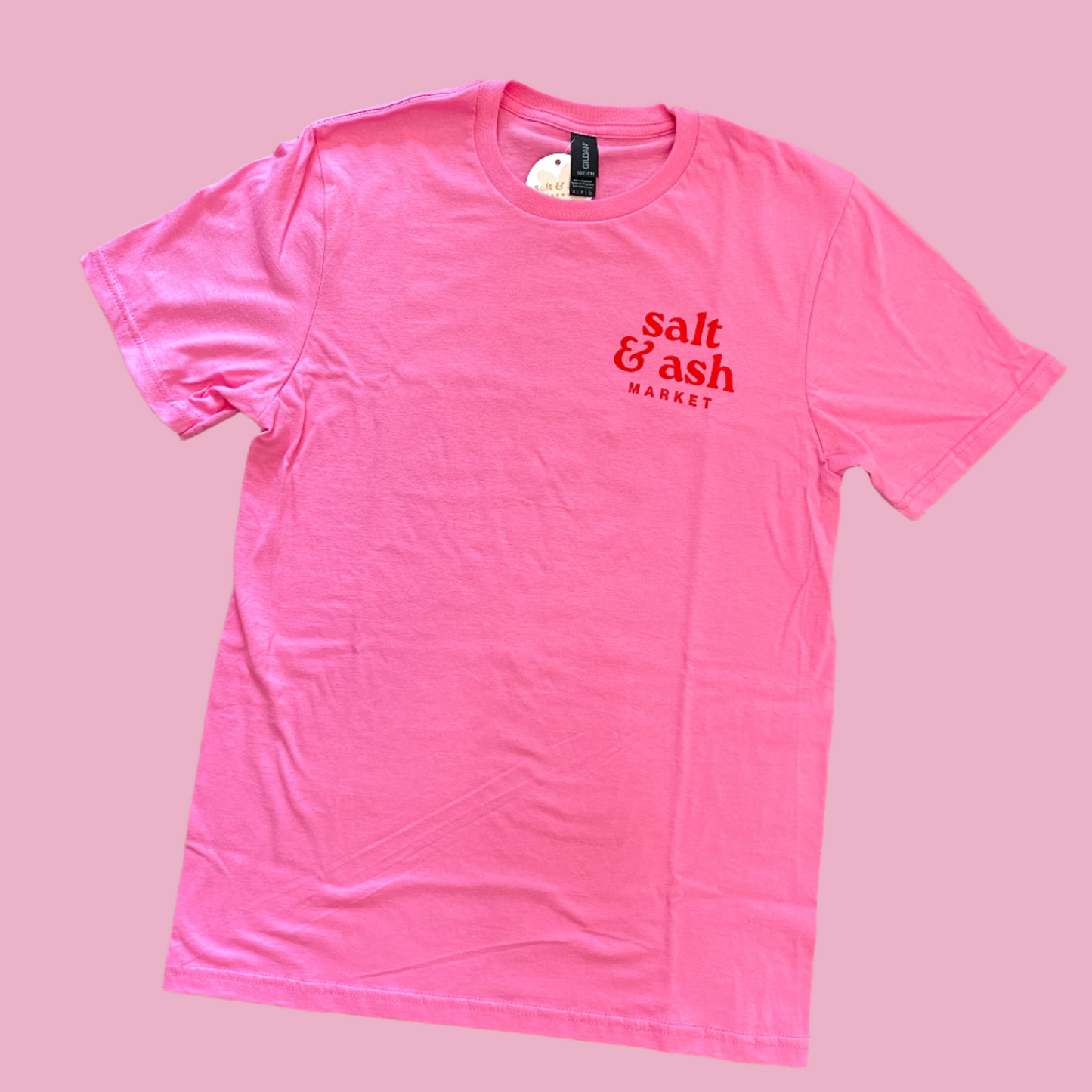 Salt & Ash Market Tee - Candy Pink T-Shirt