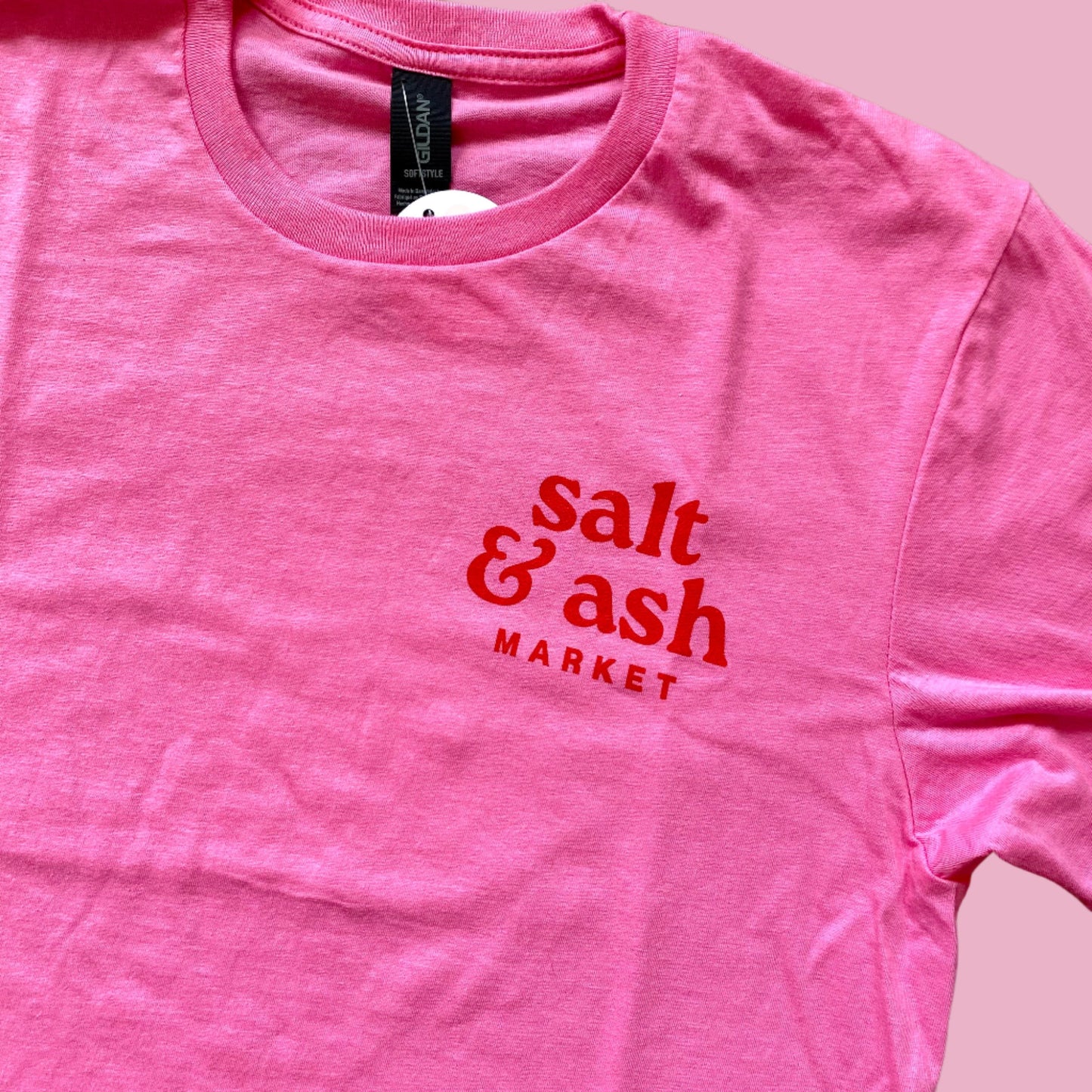 Salt & Ash Market Tee - Candy Pink T-Shirt