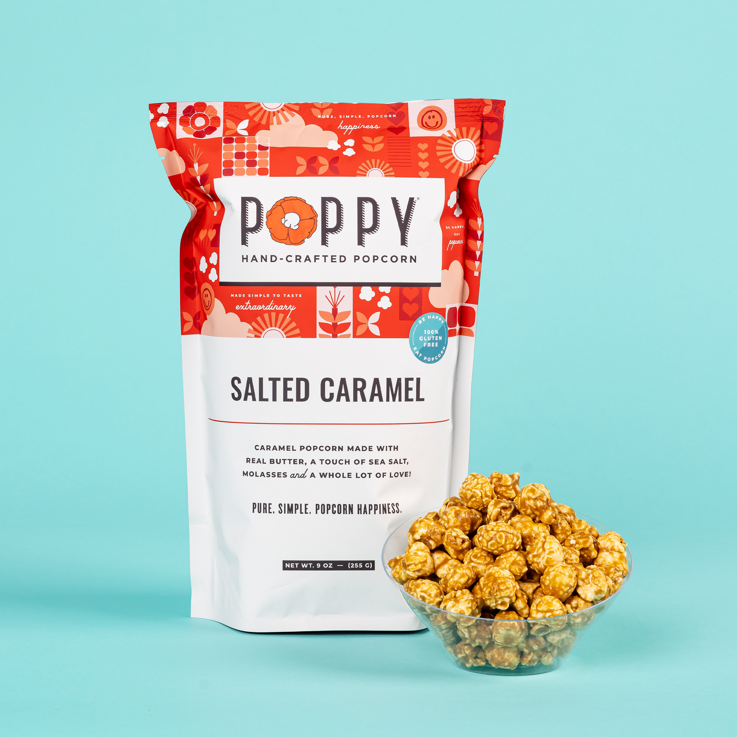 Large Poppy Popcorn Bags - Various