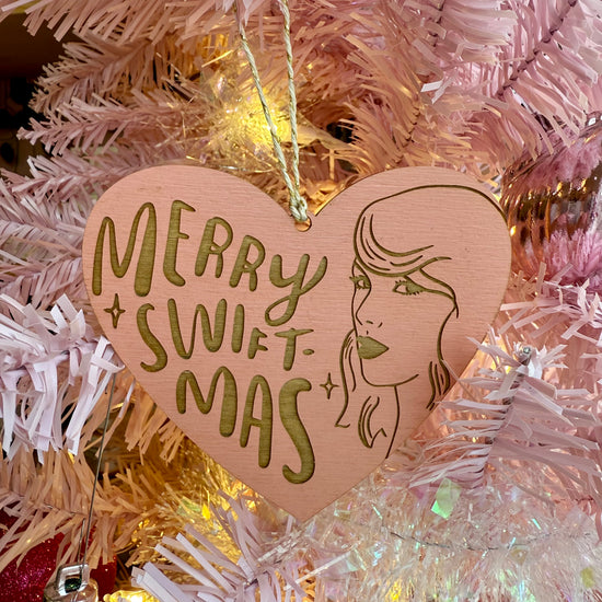 Merry Swiftmas - Taylor Swift Ornament
