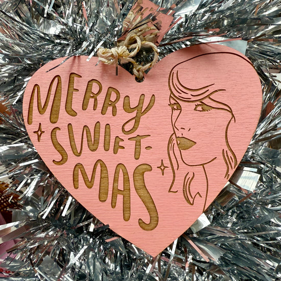 Merry Swiftmas - Taylor Swift Ornament