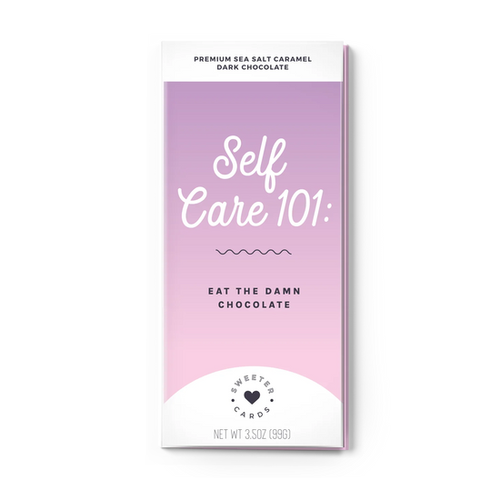 Self Care 101 - Card & Chocolate Bar