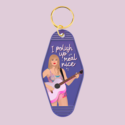 Taylor Swift Bejeweled Motel Keychain