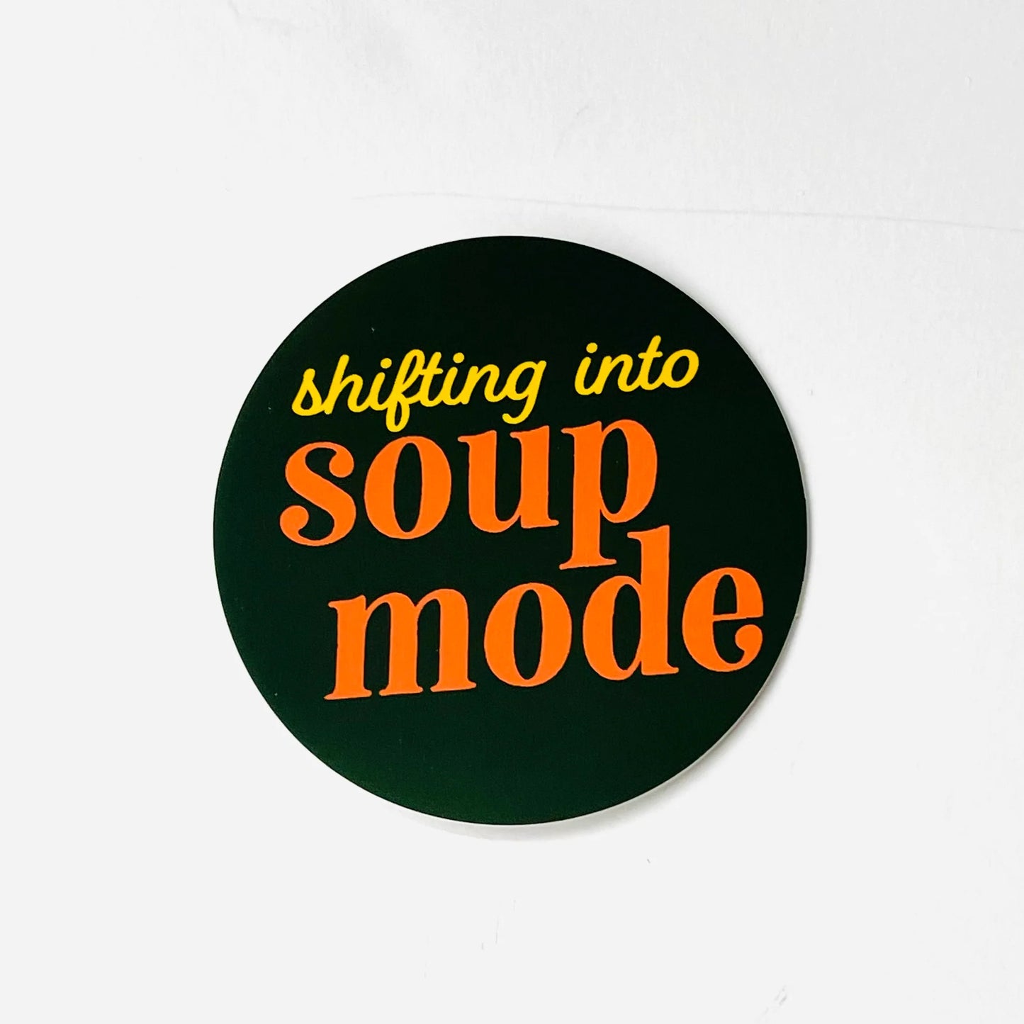 Soup Mode Vinyl Sticker