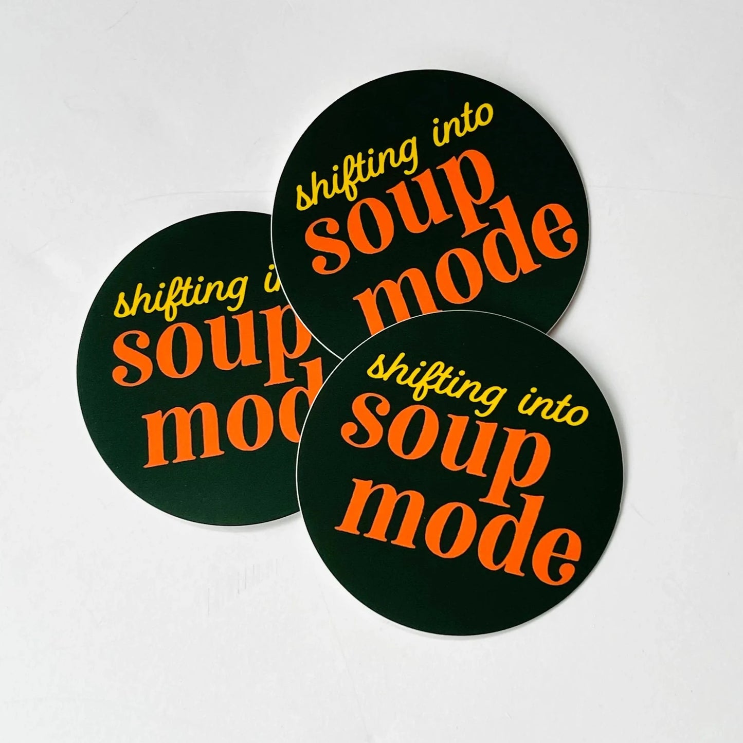 Soup Mode Vinyl Sticker