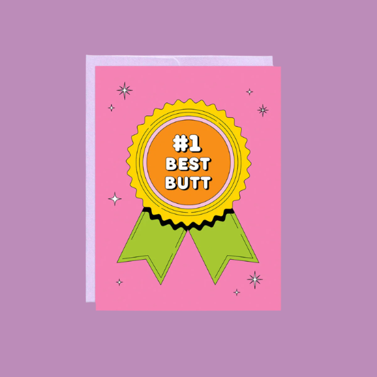 #1 Best Butt Love Greeting Card