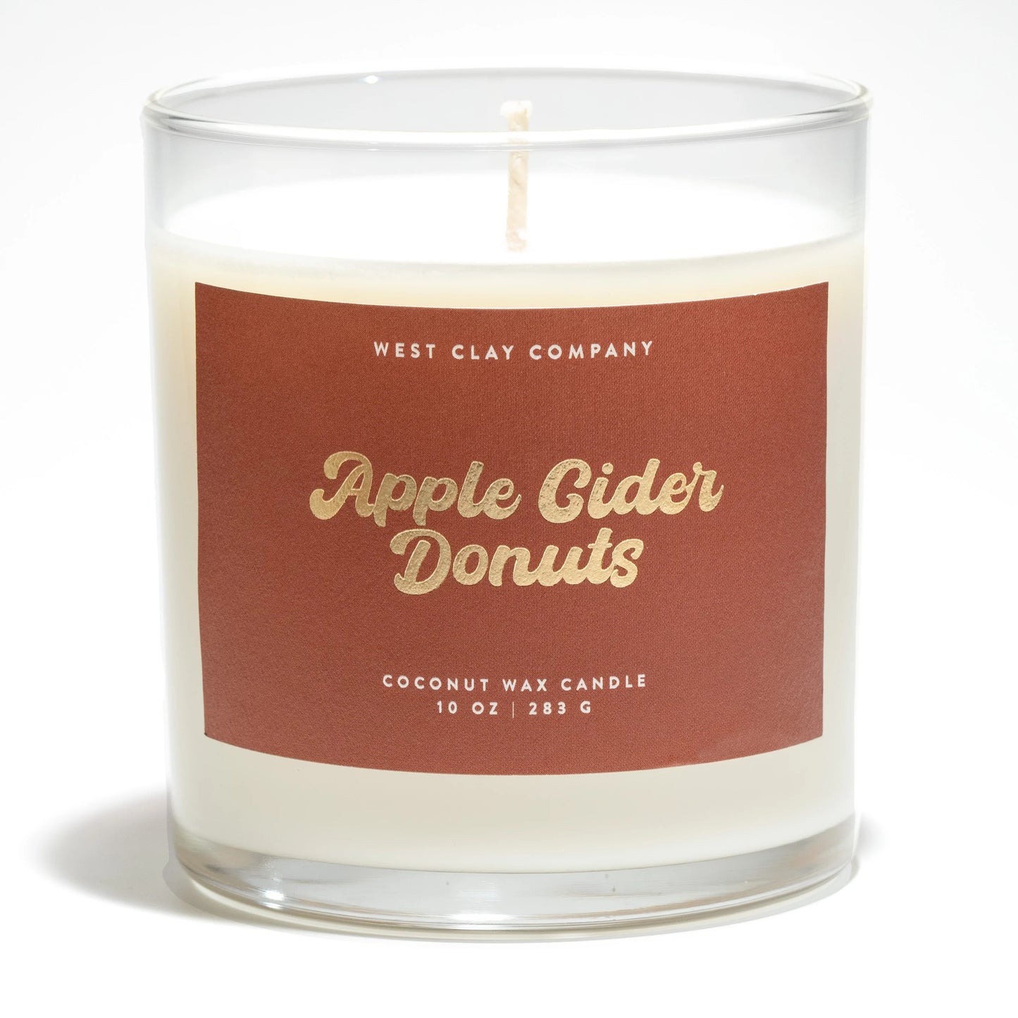 Apple Cider Donuts Candle - Spiced Apples and Cinnamon Vanilla - Coconut Wax Candle