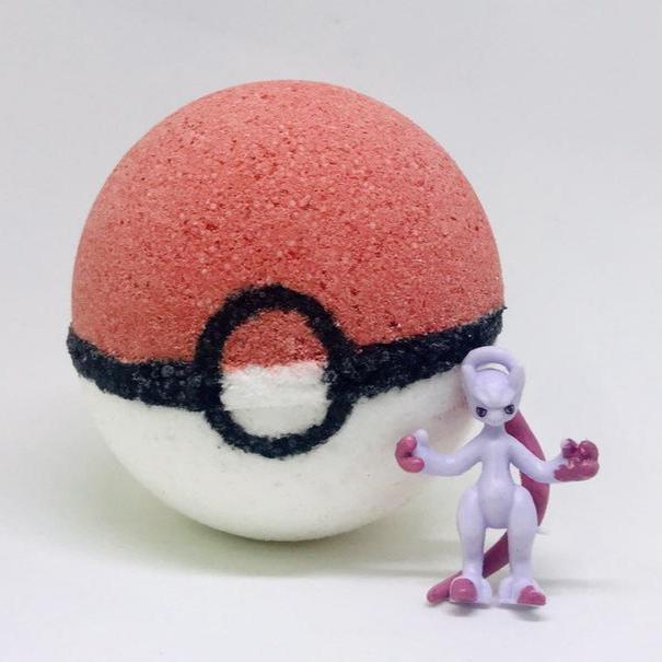 Poke-Bomb Toy Bath Bomb