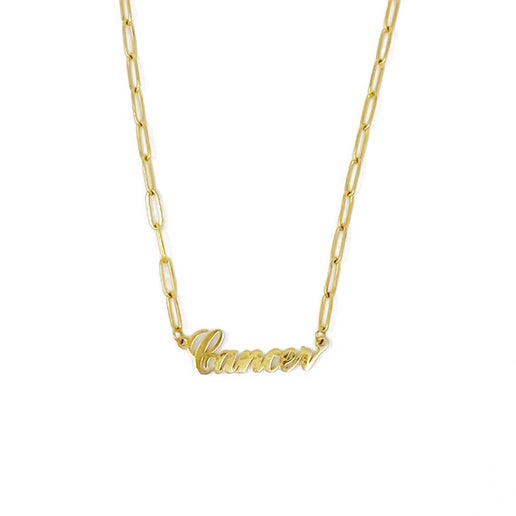 Zodiac Gold Chain Necklace