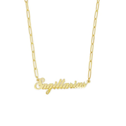 Zodiac Gold Chain Necklace