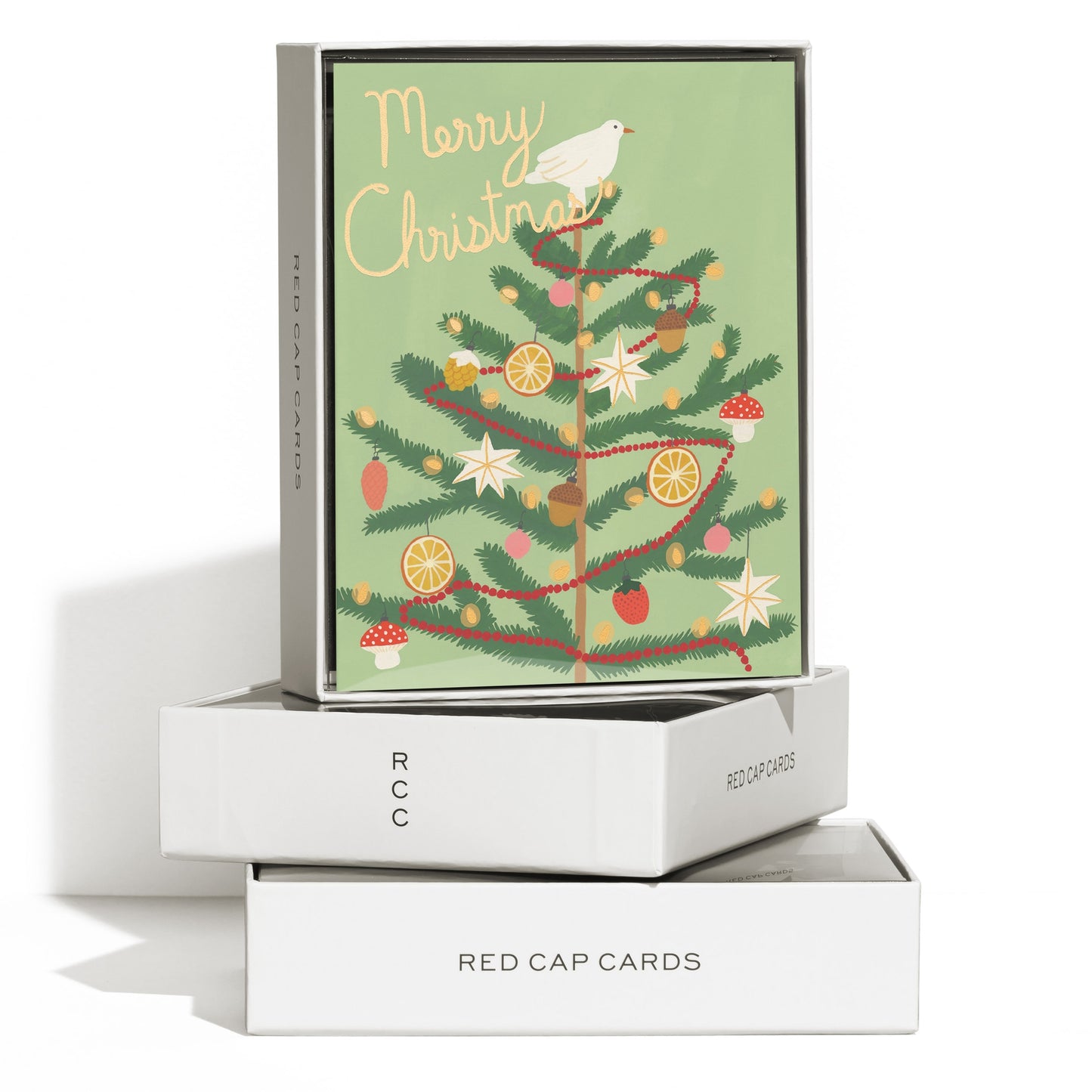 Christmas Spice Tree Holiday Greeting Card - Boxed Set of 8