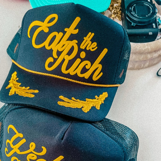 Eat The Rich Trucker Hat