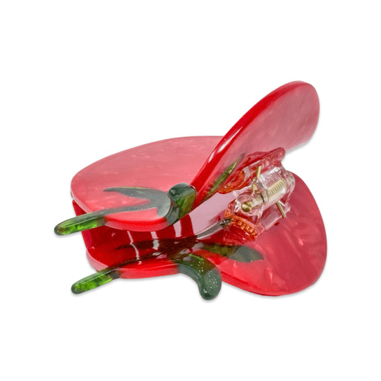 Tomato Hair Claw Clip