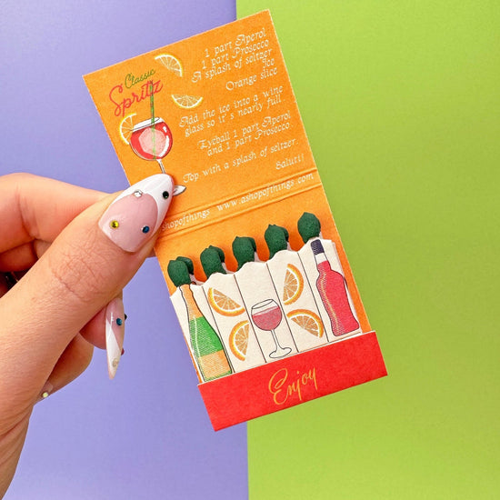 Aperol Spritz Matches Matchbook