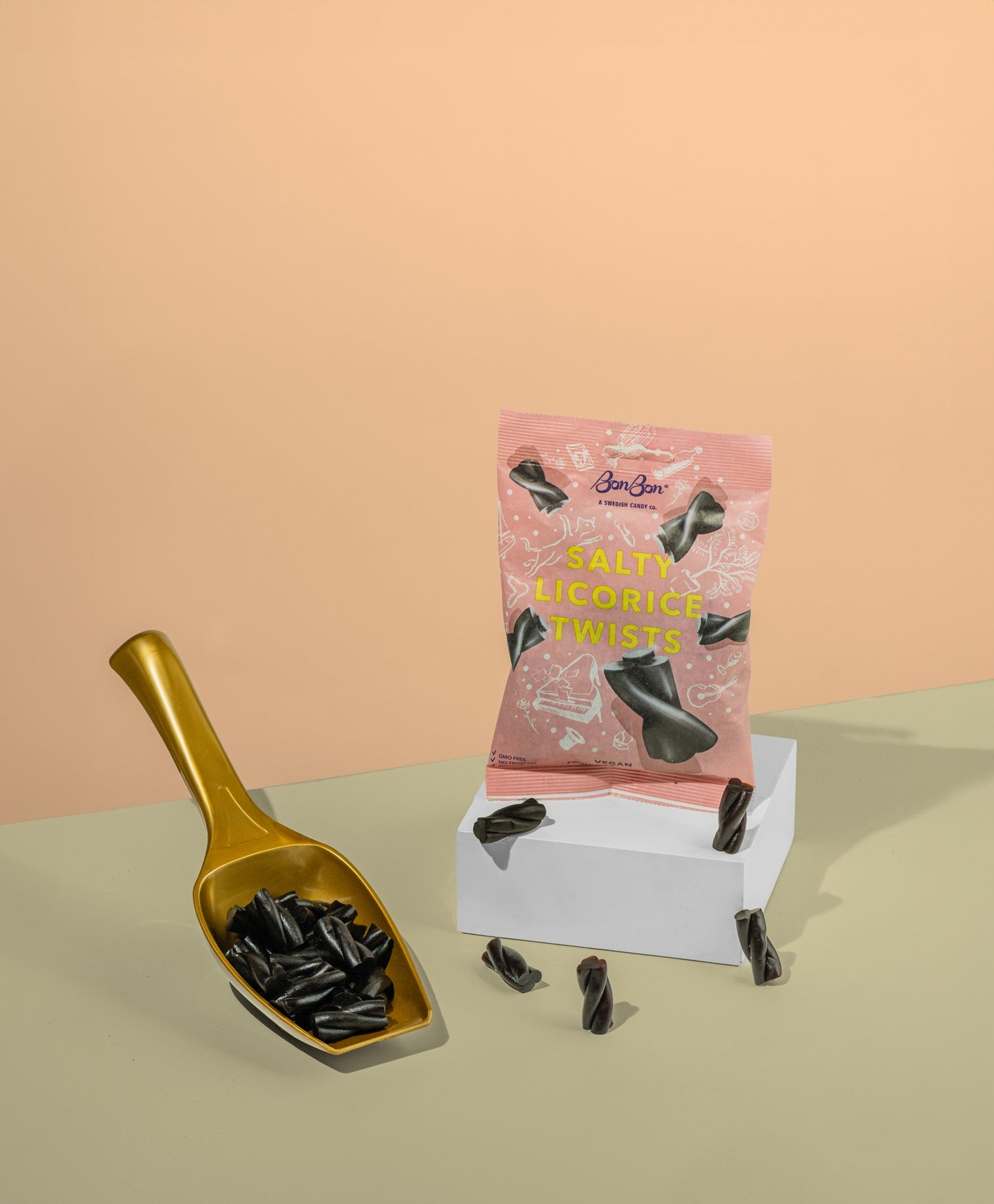 Salty Licorice Twists - Swedish Candy