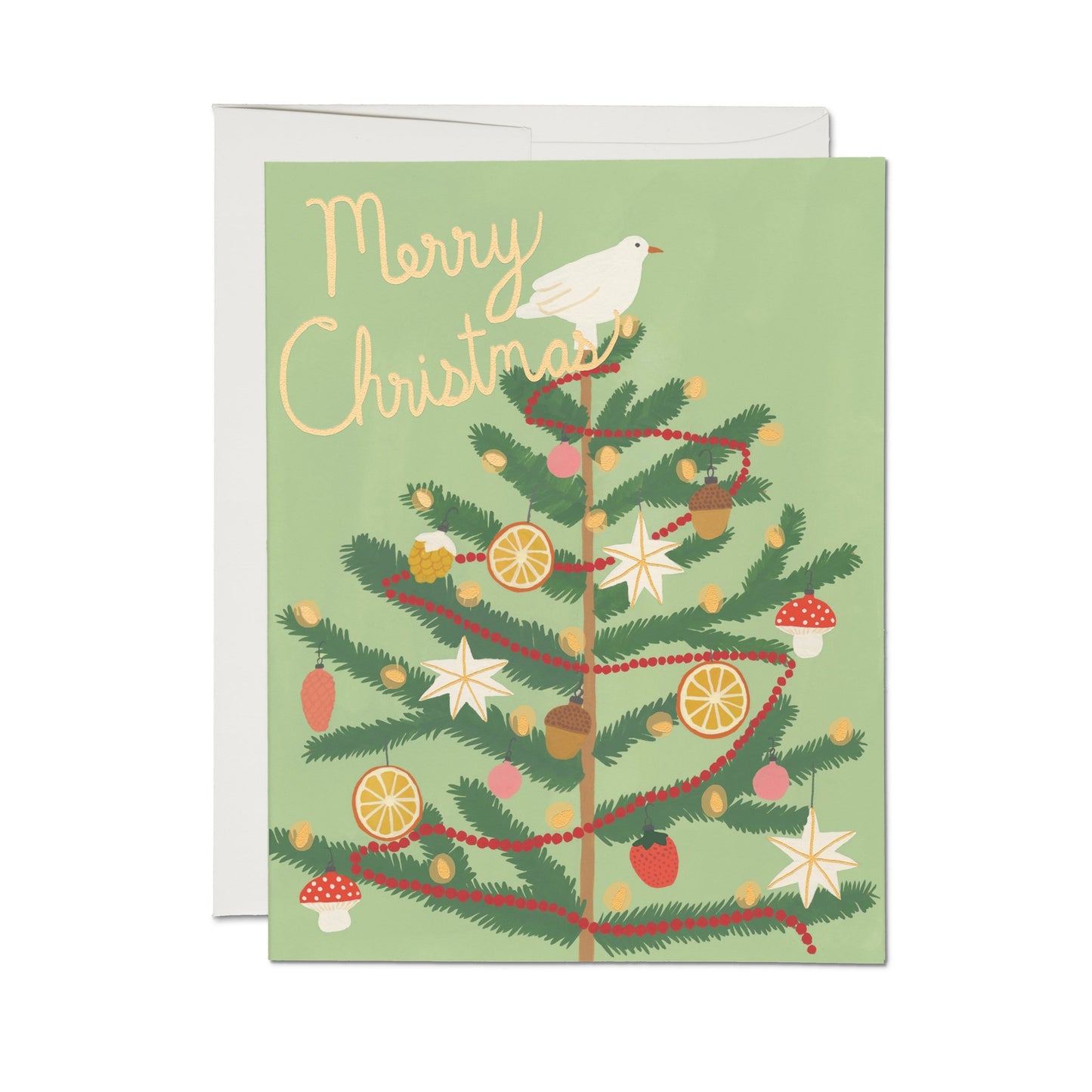 Christmas Spice Tree Holiday Greeting Card - Boxed Set of 8