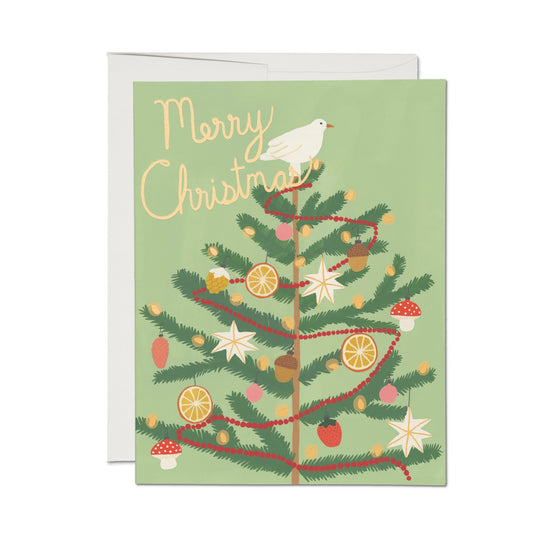 Christmas Spice Tree Holiday Greeting Card - Boxed Set of 8