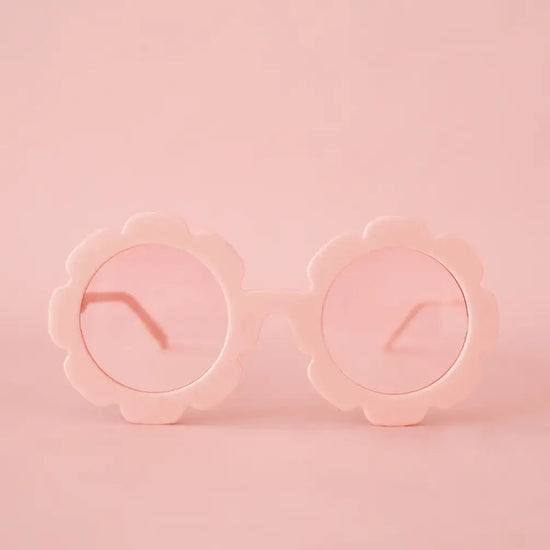 Pink Flower Sunglasses - Adult