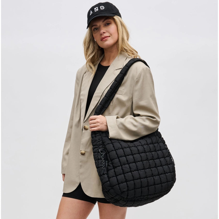 Revive Quilted Puffer Hobo Bag - Multiple Colors