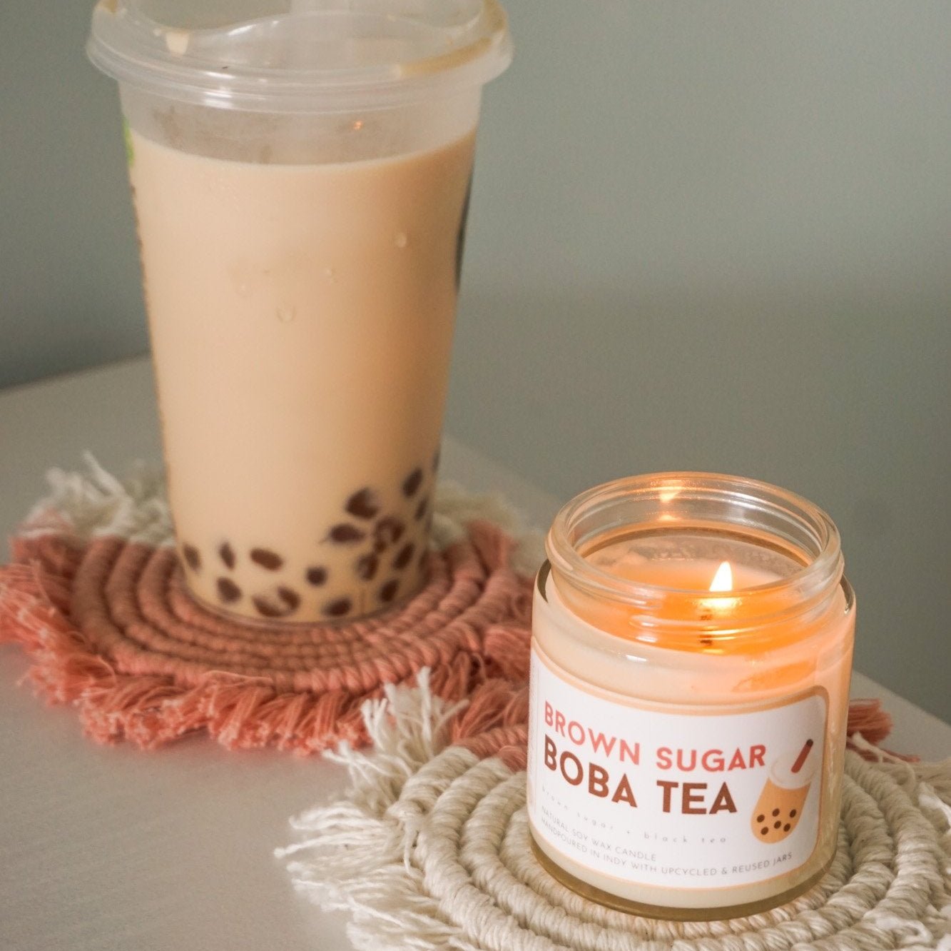 Brown Sugar Boba Soy Candle