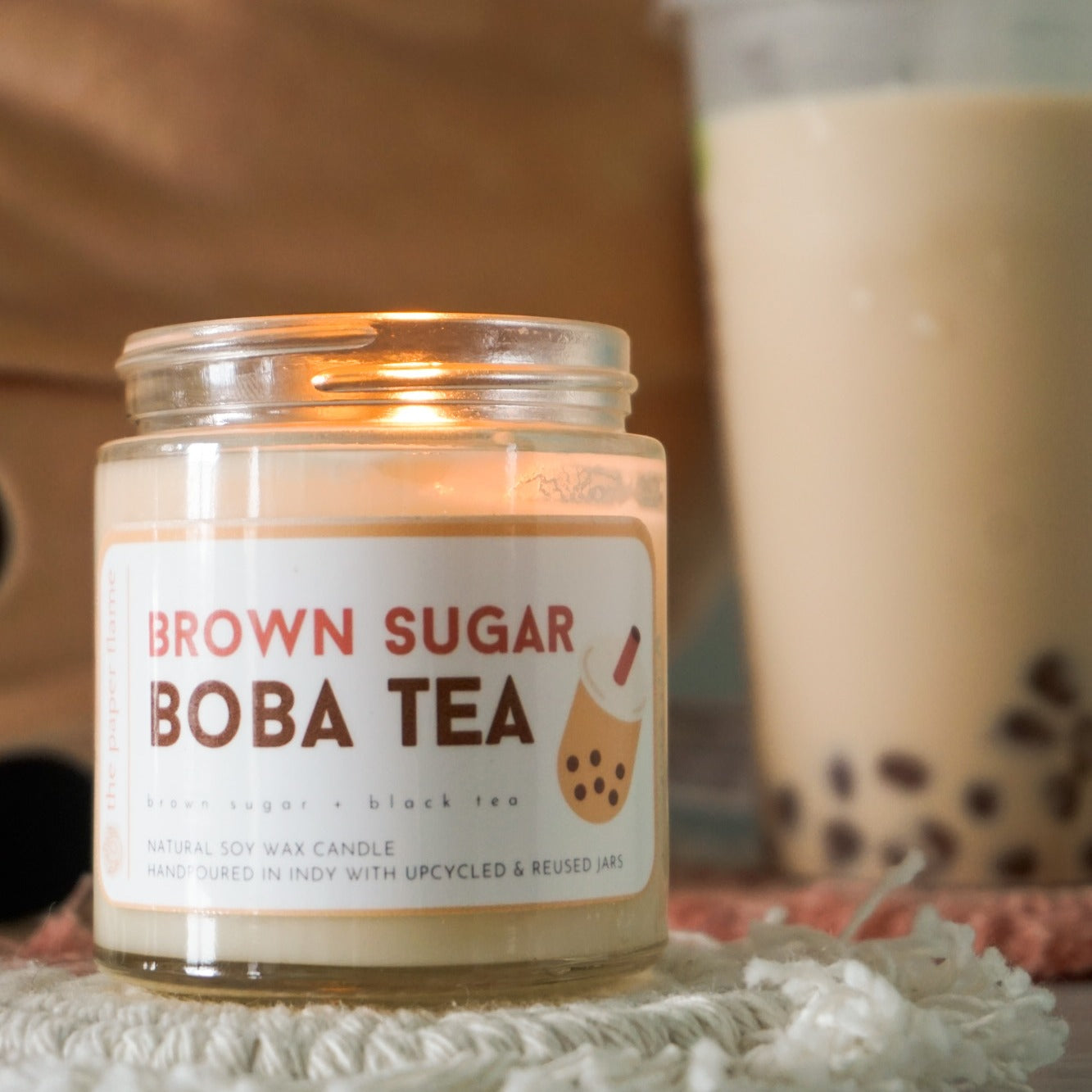 Brown Sugar Boba Soy Candle