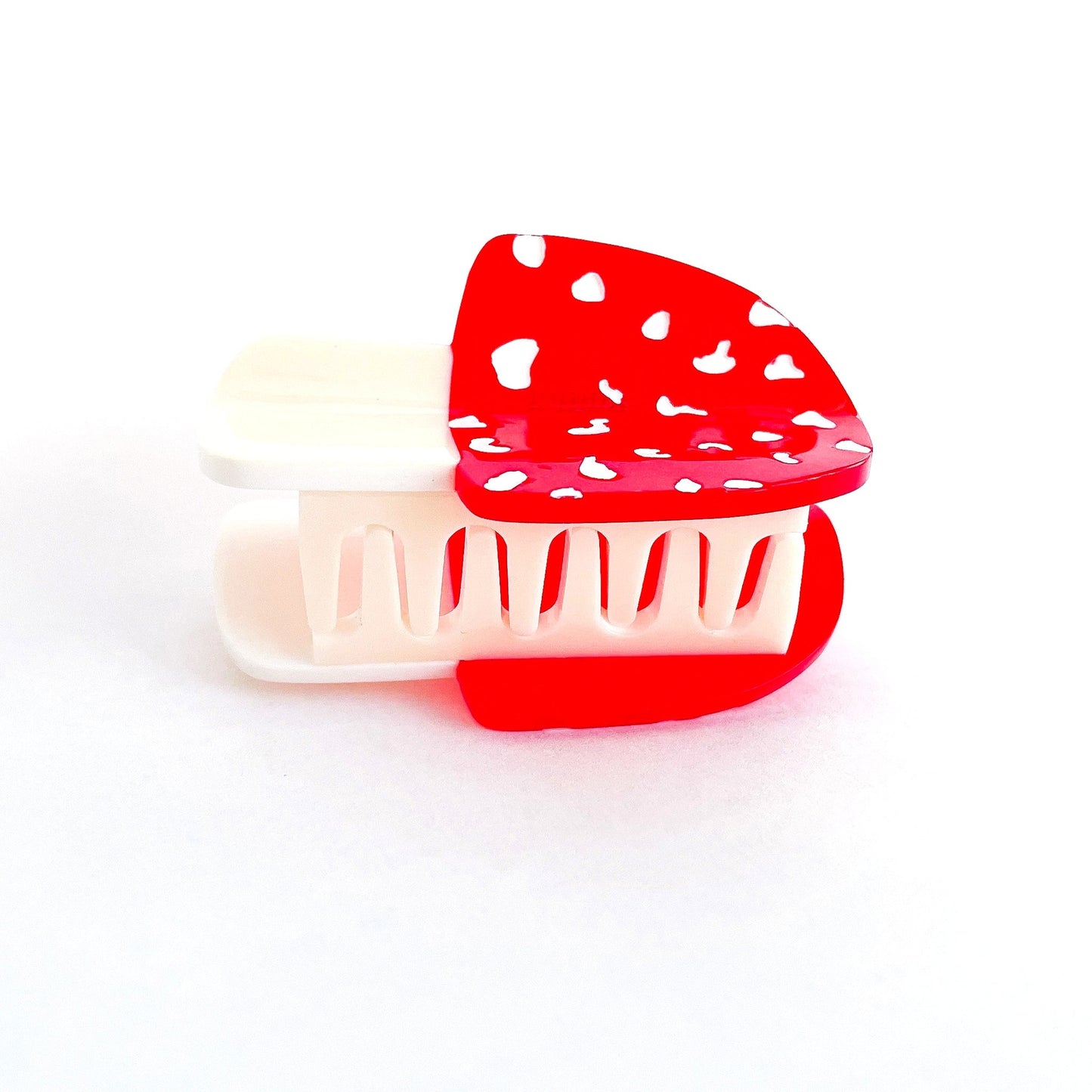 Mini Mushroom Claw Clip