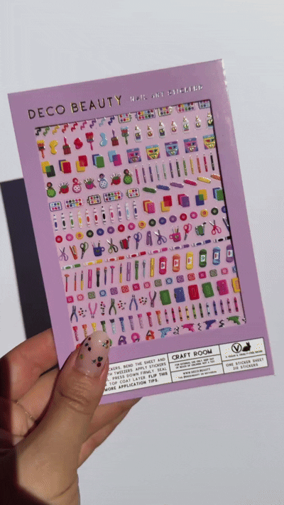 Nail Art Stickers - Craft Room