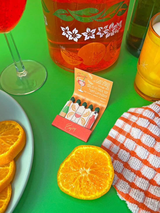 Aperol Spritz Matches Matchbook